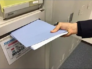 クリアファイルやバインダーごとOK